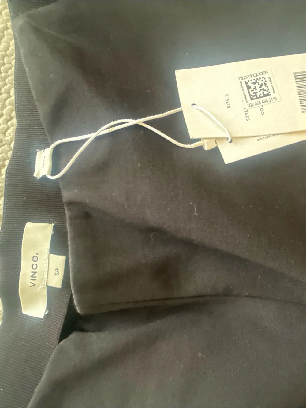 Vince Black Women's Pants - Picture 3 of 4